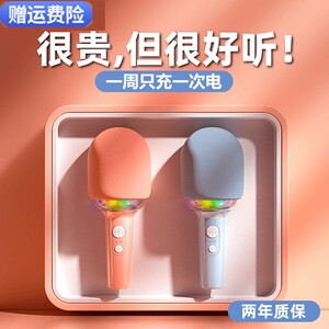 话筒音响一体k歌无线蓝牙家庭ktv