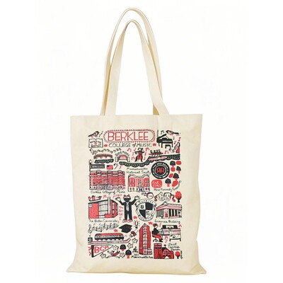 伯克利音乐学院Berklee College of Music帆布包帆布袋定制大容
