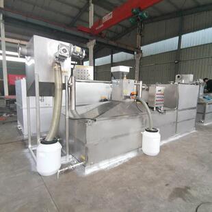 材质不锈钢 RJ249 智能餐饮全自动隔油池 油水分离设备