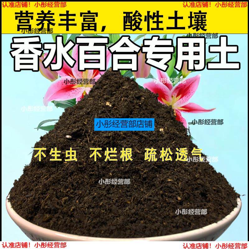 香水百合专用营养土 香水百合专用土 盆栽花土种花养花种植土壤