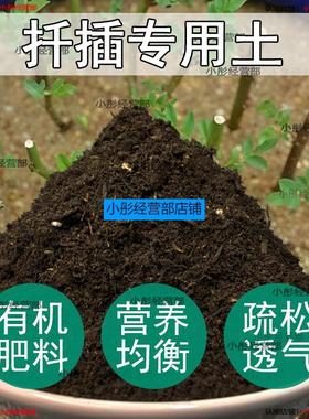 扦插专用土种花泥土营养土配方土壤养花家用种植土有机肥料扦插土