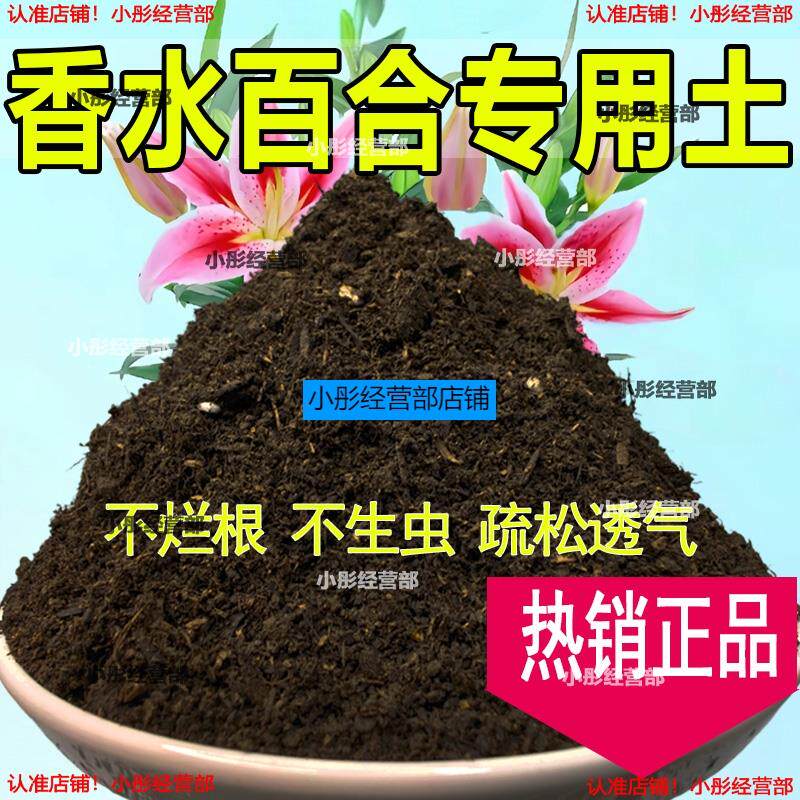 香水百合专用营养土 香水百合专用土 盆栽花土种花养花种植土壤