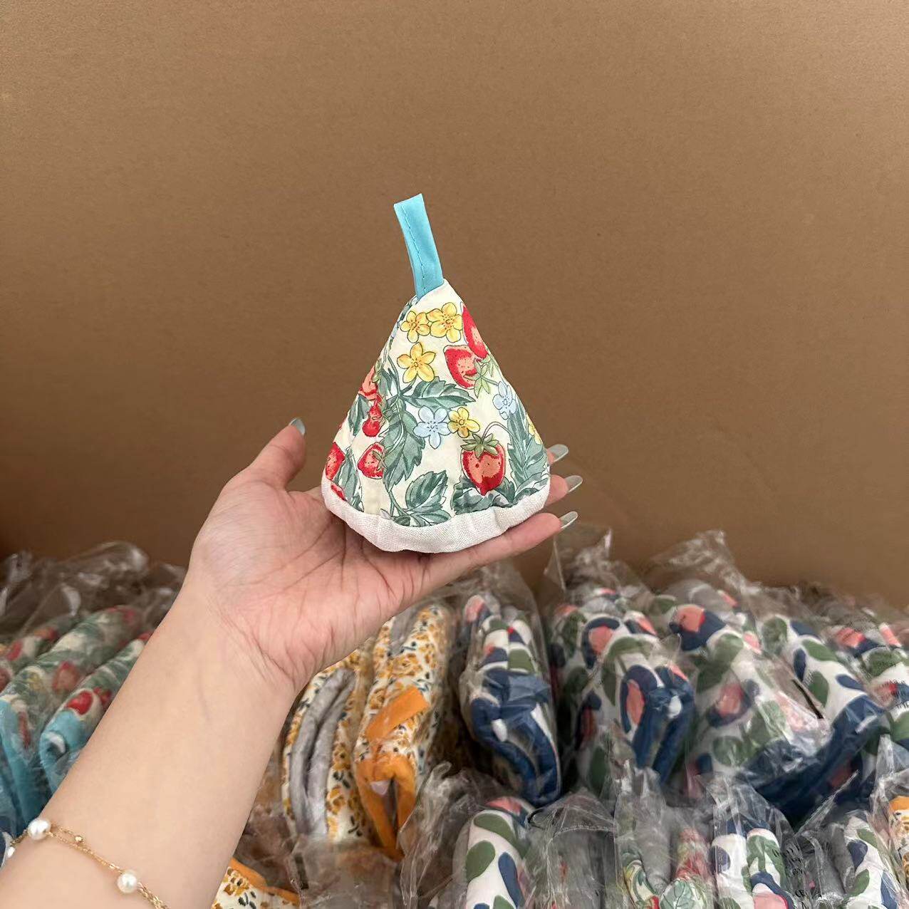 一诺厨房三角珐琅锅锅盖帽厨房铸铁锅把手耐高温砂锅耳朵防烫帽