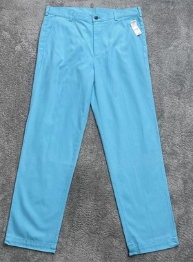 捡漏！瑕疵36码Brooks Brothers布克兄弟男Clark直筒宽松长裤子