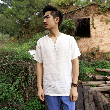 Pantalon droit en chanvre pour printemps - Ref 1476418 Image 20