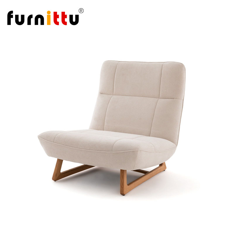 furnittu创意设计师家具北欧轻奢样板间客厅LAFAR/拉法尔沙发椅 - 实物图
