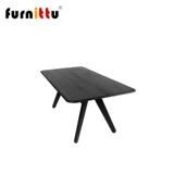 Элитная дизайнерская прямоугольная дубовая мебель из натурального дерева для письма