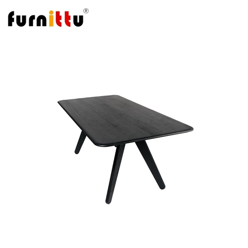 Элитная дизайнерская прямоугольная дубовая мебель из натурального дерева для письма