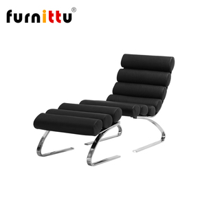 furnittu设计师家具 sinus lounge chair and ottoman/鼻窦躺椅