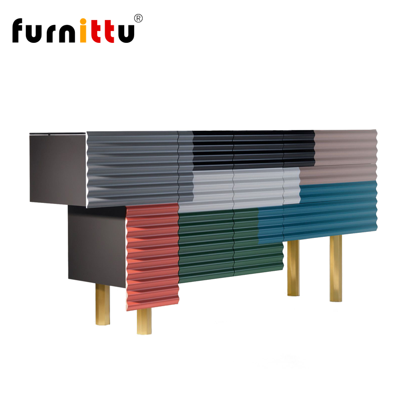 艺术设计边柜furnittu北欧极简