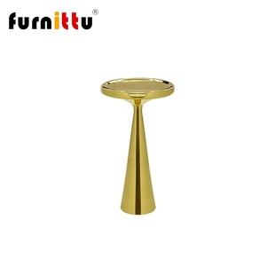 tall spun table 电话几 furnittu创意设计师家具 金属角几 边几