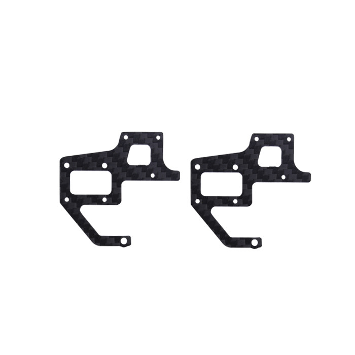 OMPHOBBY M2 EXP 듀얼 브러시리스 모터 3D 헬리콥터 동체 탄소 섬유 플레이트 세트 OSHM2086