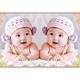 宝宝海报照片画报漂亮可爱男婴儿画像孕妇备孕胎教图片墙贴BB女宝