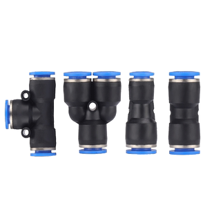 气动快速插接头PG/PY/PU-4681012高压软管变径塑料气管直通对接头