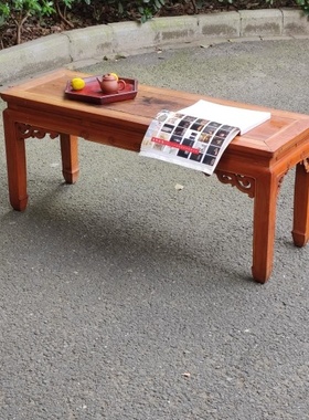 榉木古董艺术风茶室摆件