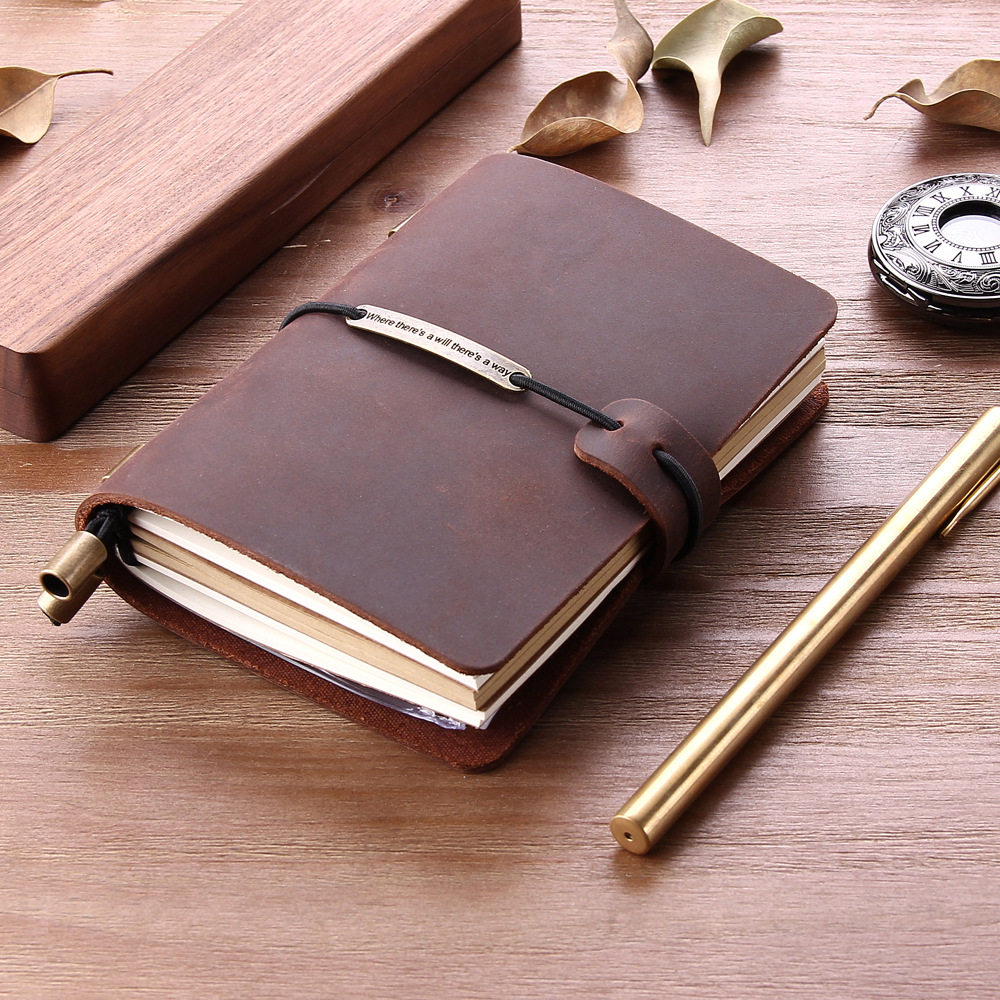 Retro tn Handbooks made of genuine leather high-grade multi-function business affairs note Book CRAZY HORSE Notepadin the Electronic Dictionary/Electronic paper book/Stationery , The paper book , Notebook/Notepad  category - from Buy2taobao.com to provide professional Taobao agent buy service