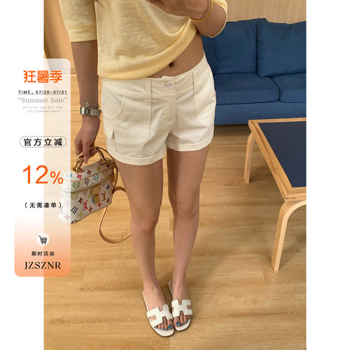 橘子树在哪儿复古工装短裤女夏季