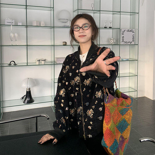 橘子树在哪儿人间富贵花刺绣外套