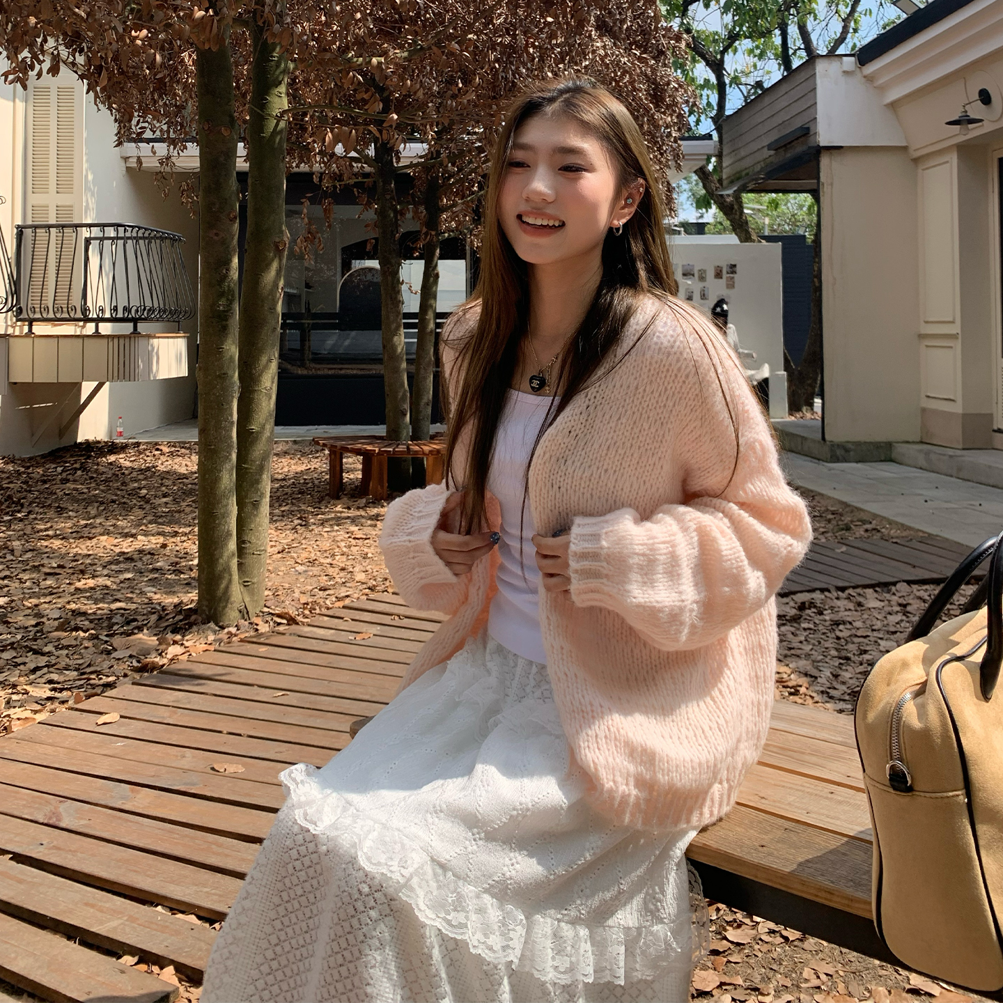 橘子树在哪儿奶fufu针织开衫女夏