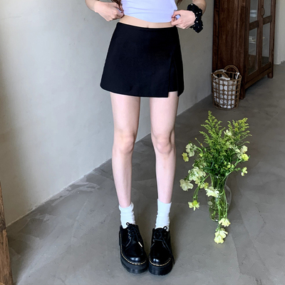 橘子树在哪儿黑色半身裙女春夏