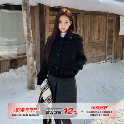 橘子树在哪儿牛角扣圈圈呢外套女