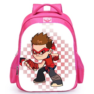 小忍者角色合集书包 卡通印花 耐磨透气小学生 儿童双肩背包