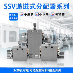 SSV分配器泵砼泵车摊铺机三一中联黄油分配器油脂分配阀递进式JPQ