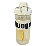 Мухан Пластиковая водяная чашка для мужчин и женщин с высокой температурной сопротивлением в летней спортивной чашке для устойчивости к падению Портативные студенты Простая повседневная чашка