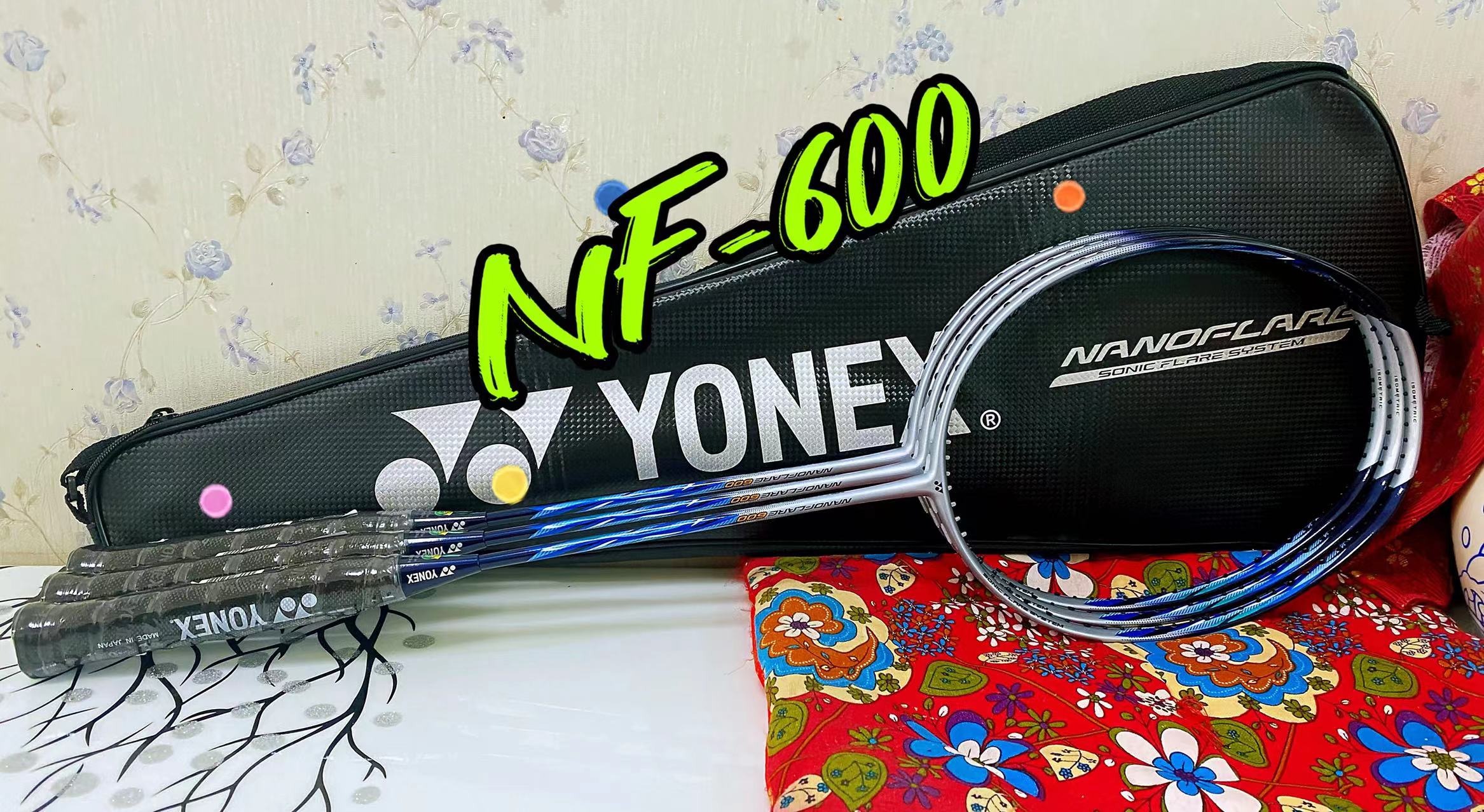 YY正品尤尼克斯NF600火速出击疾光600音速闪击女士进攻羽毛球拍 运动/瑜伽/健身/球迷用品 羽毛球拍 原图主图