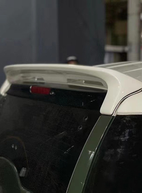 适用于丰田FJ酷路泽JAOS尾翼改装日版定风翼免打孔后扰流顶翼改装