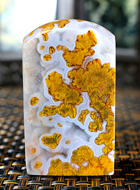 天然战国红印章章料白缟玛瑙方章雕刻章料篆刻姓名用章