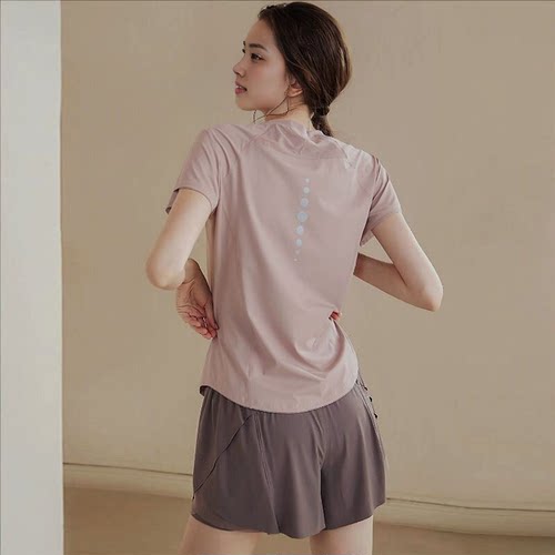 显瘦速干运动上衣女瑜伽服