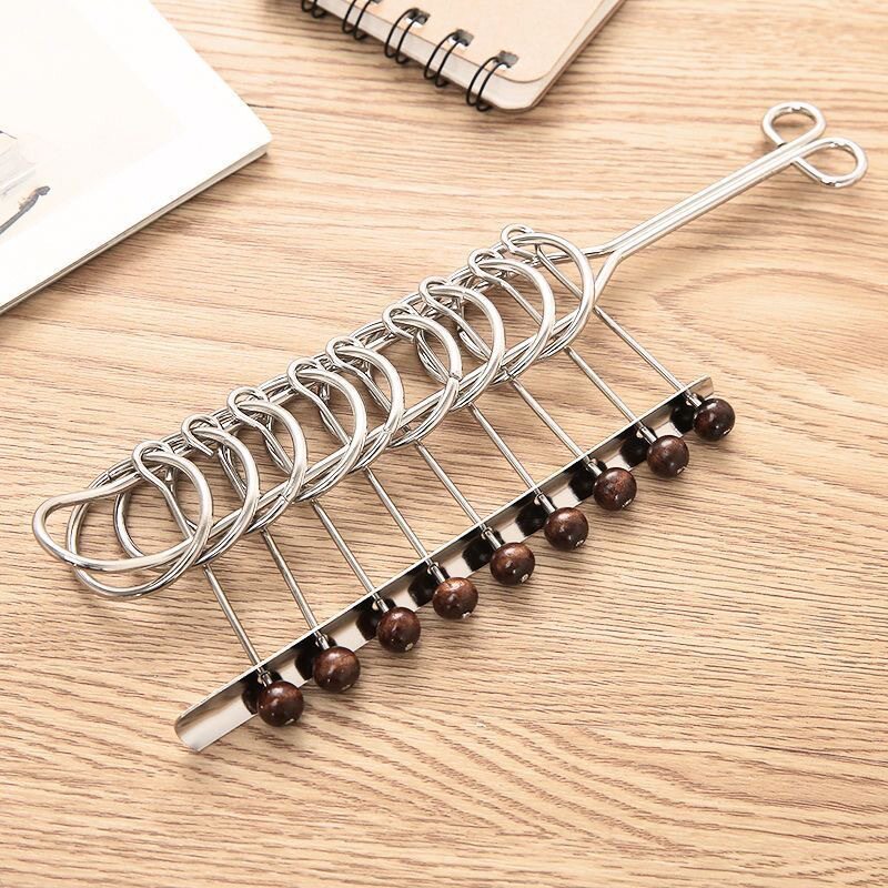 益智九连环小号15.2cm金属解环智力扣解扣烧脑玩具源厂家