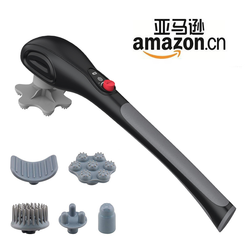 海豚按摩器手持按摩仪 健身锤敲肩颈腰背全身按摩棒捶massage