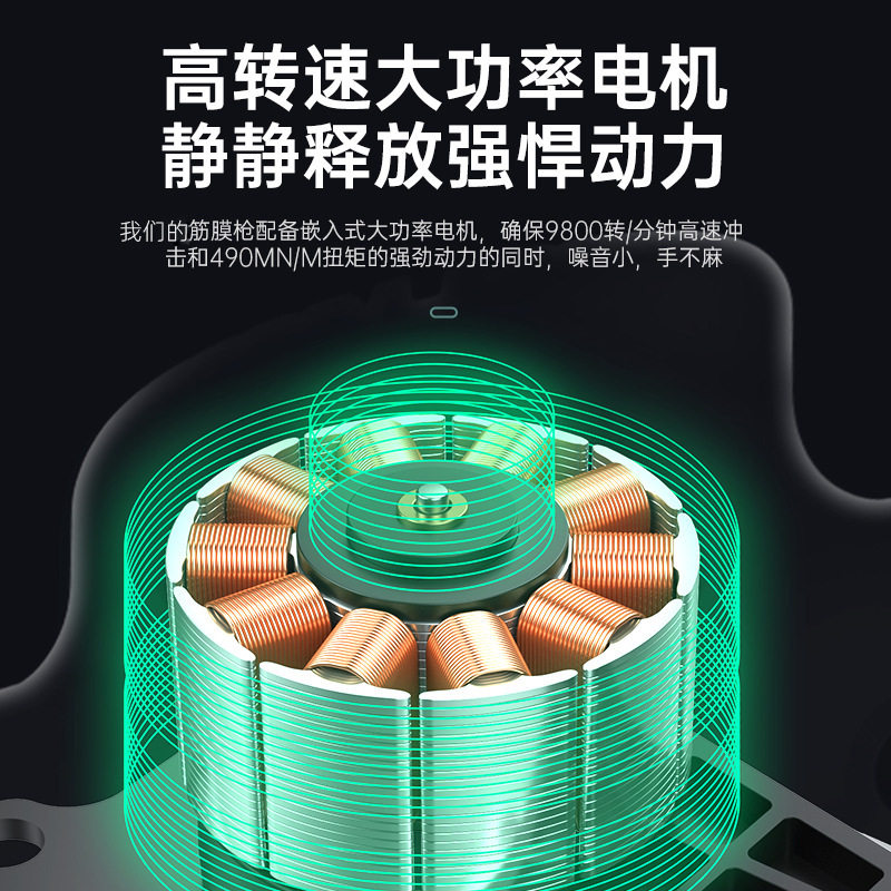 跨境专业级筋膜枪英文版亚马逊按摩枪肌肉放松智能电动按摩器工厂,运动/瑜伽/健身/球迷用品,筋膜枪,淘宝优惠券,粉丝福利购,淘宝优惠卷