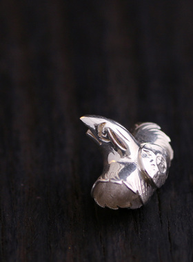 新款上架 一休高桥吾郎制作first arrows 高桥风格925纯银鹰头珠