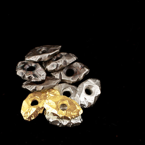 一休老银匠925银异形珠散珠