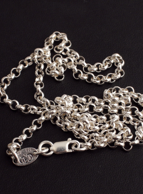 一休老银匠项链925纯银