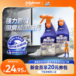 威猛先生油烟机重油污清洁剂650g*2