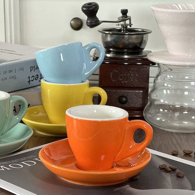 ESPRESSO简约手冲咖啡杯碟套装