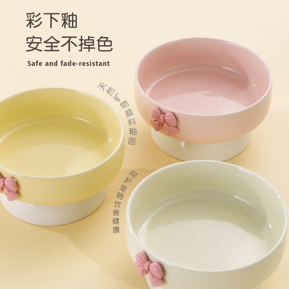 宠物陶瓷碗日式猫狗饭碗喝水碗