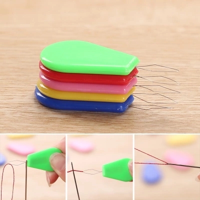 穿针器自动穿针引线器 缝纫机穿线器老人专用绣花针快速引线器