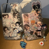 a72 a93 a5pro 千禧古早风辣妹贴纸挂链适用oppofindx9 k13 a96 findx7 x8手机壳a97 r17