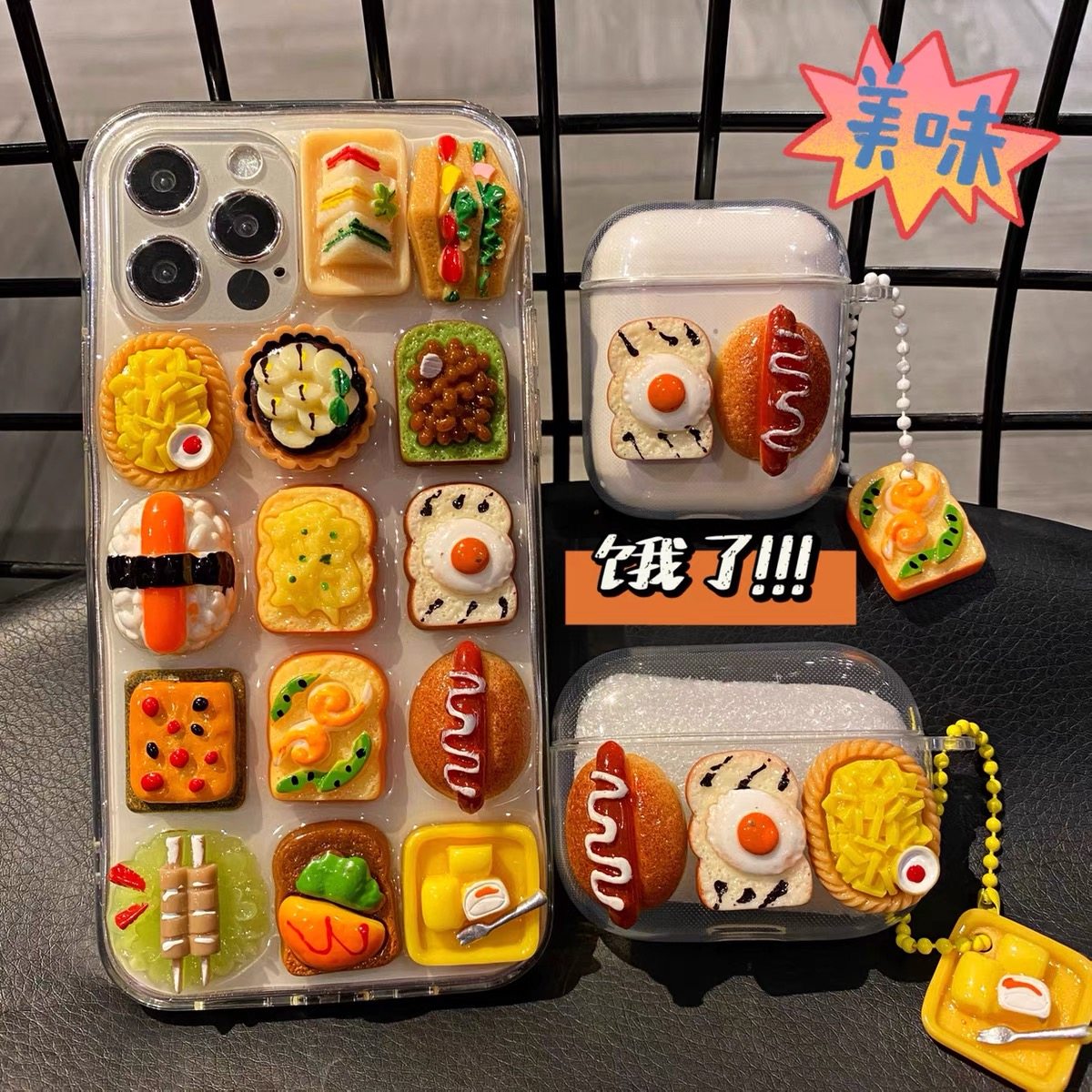 吃货食物寿司适用小米12pro/11青春版10s手机壳9se/8/mix4/civi