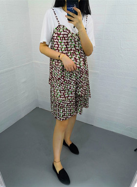 米蔻百家好夏季新款韩版显瘦吊带女式连衣裙HUOP425Q