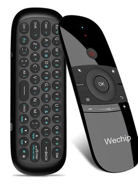 空中飞鼠 Wechip w1英文无线鼠标 六轴360°无死角接收万能遥控器