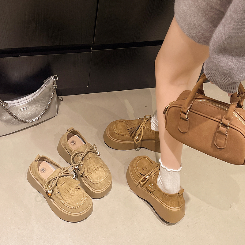 永希女鞋气质配裙子勃肯鞋