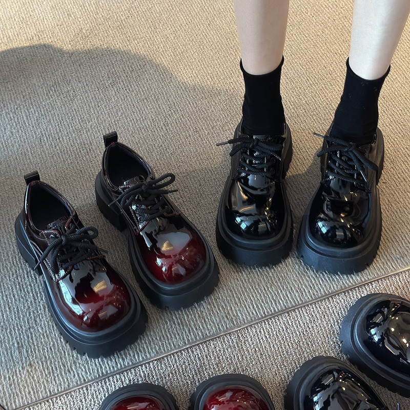 气质增高乐福鞋女2026春季新款英伦风小个子单鞋通勤一脚蹬小皮鞋,女鞋,深口单鞋,淘宝优惠券,粉丝福利购,淘宝优惠卷