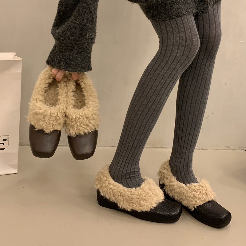 永希女鞋气质高级棉鞋