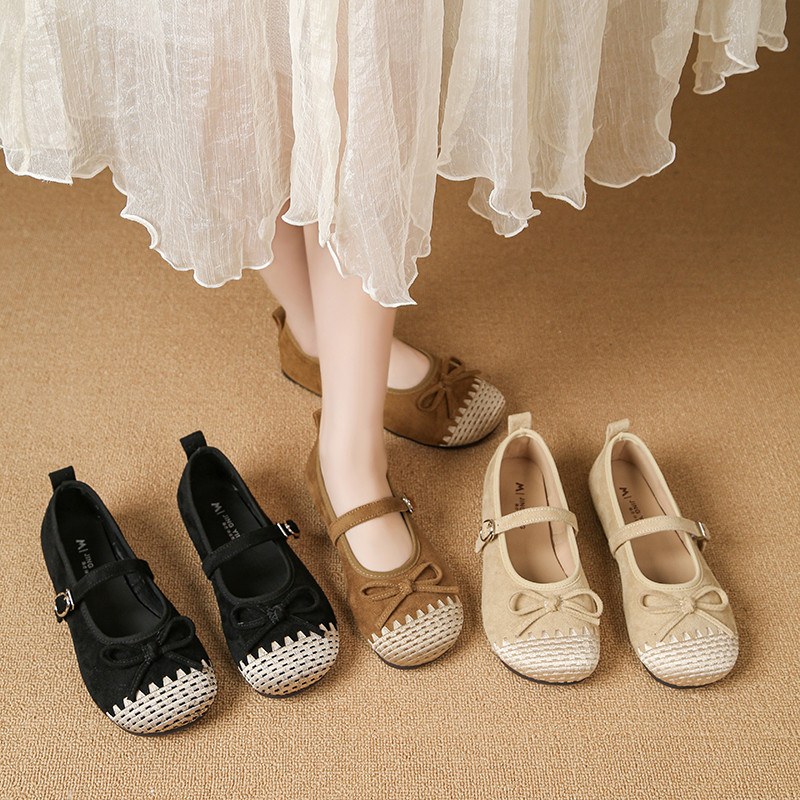 复古百搭玛丽珍鞋女2026春季新款爆款平底气质单鞋配裙子高级鞋子,女鞋,浅口单鞋,淘宝优惠券,粉丝福利购,淘宝优惠卷